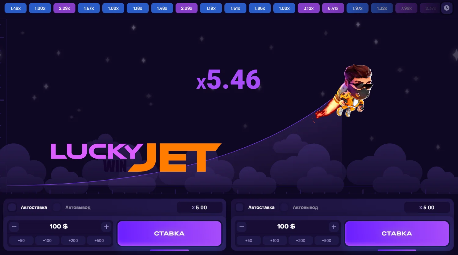 Взлом (predictor hack) Lucky Jet и сигналы